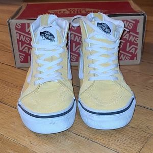 Girls yellow vans
